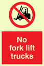 PV58: no fork lift trucks