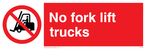 PV58: no fork lift trucks