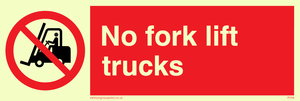 PV58: no fork lift trucks