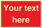 PV6005: Custom Prohibition: Blank (red) sign