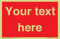 PV6005: Custom Prohibition: Blank (red) sign