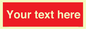 PV6005: Custom Prohibition: Blank (red) sign