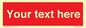 PV6005: Custom Prohibition: Blank (red) sign
