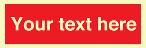 PV6005: Custom Prohibition: Blank (red) sign