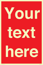 PV6005: Custom Prohibition: Blank (red) sign