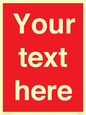PV6005: Custom Prohibition: Blank (red) sign