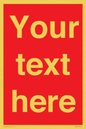 PV6005: Custom Prohibition: Blank (red) sign