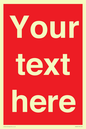 PV6005: Custom Prohibition: Blank (red) sign