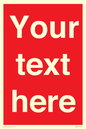 PV6005: Custom Prohibition: Blank (red) sign