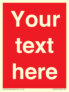 PV6005: Custom Prohibition: Blank (red) sign