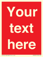 PV6005: Custom Prohibition: Blank (red) sign