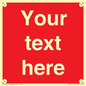 PV6005: Custom Prohibition: Blank (red) sign