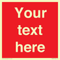 PV6005: Custom Prohibition: Blank (red) sign