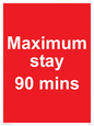 PV6171: Maximum stay 90 mins