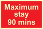 PV6171: Maximum stay 90 mins