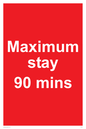 PV6171: Maximum stay 90 mins