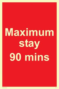 PV6171: Maximum stay 90 mins