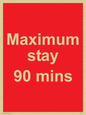 PV6171: Maximum stay 90 mins