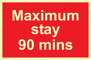 PV6171: Maximum stay 90 mins