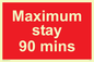 PV6171: Maximum stay 90 mins