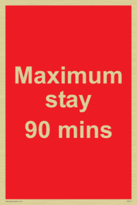 PV6171: Maximum stay 90 mins
