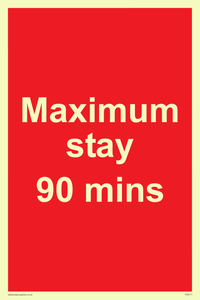 PV6171: Maximum stay 90 mins