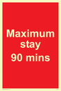 PV6171: Maximum stay 90 mins