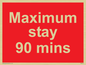 PV6171: Maximum stay 90 mins