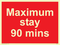PV6171: Maximum stay 90 mins