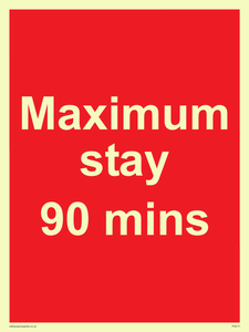 PV6171: Maximum stay 90 mins