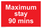 PV6171: Maximum stay 90 mins