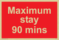 PV6171: Maximum stay 90 mins