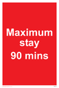 PV6171: Maximum stay 90 mins