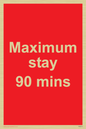 PV6171: Maximum stay 90 mins