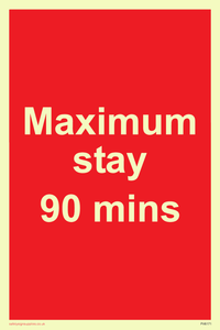 PV6171: Maximum stay 90 mins