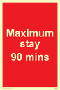 PV6171: Maximum stay 90 mins