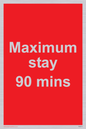 PV6171: Maximum stay 90 mins