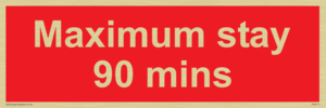 PV6171: Maximum stay 90 mins