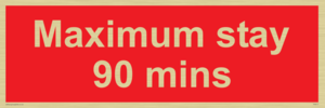 PV6171: Maximum stay 90 mins