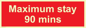 PV6171: Maximum stay 90 mins
