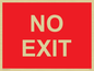 PV6178: NO EXIT red background