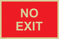 PV6178: NO EXIT red background