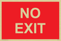 PV6178: NO EXIT red background
