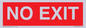 PV6178: NO EXIT red background
