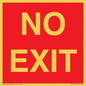 PV6178: NO EXIT red background