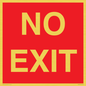 PV6178: NO EXIT red background
