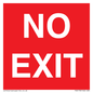 PV6178: NO EXIT red background