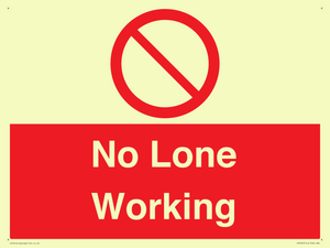 PV7067: No Lone Working