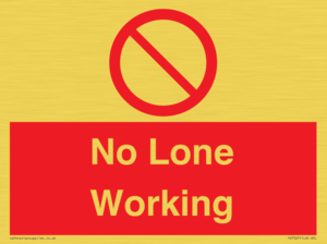 PV7067: No Lone Working