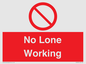 PV7067: No Lone Working